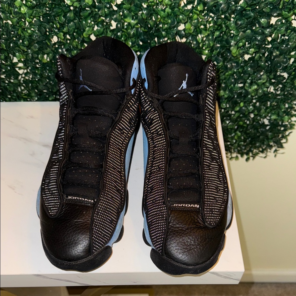 Jordan Black and White Sneakers